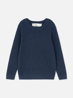 Camisola Malha Waffle Menino
