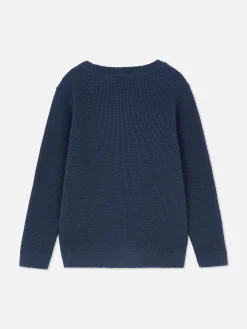 Camisola Malha Waffle Menino