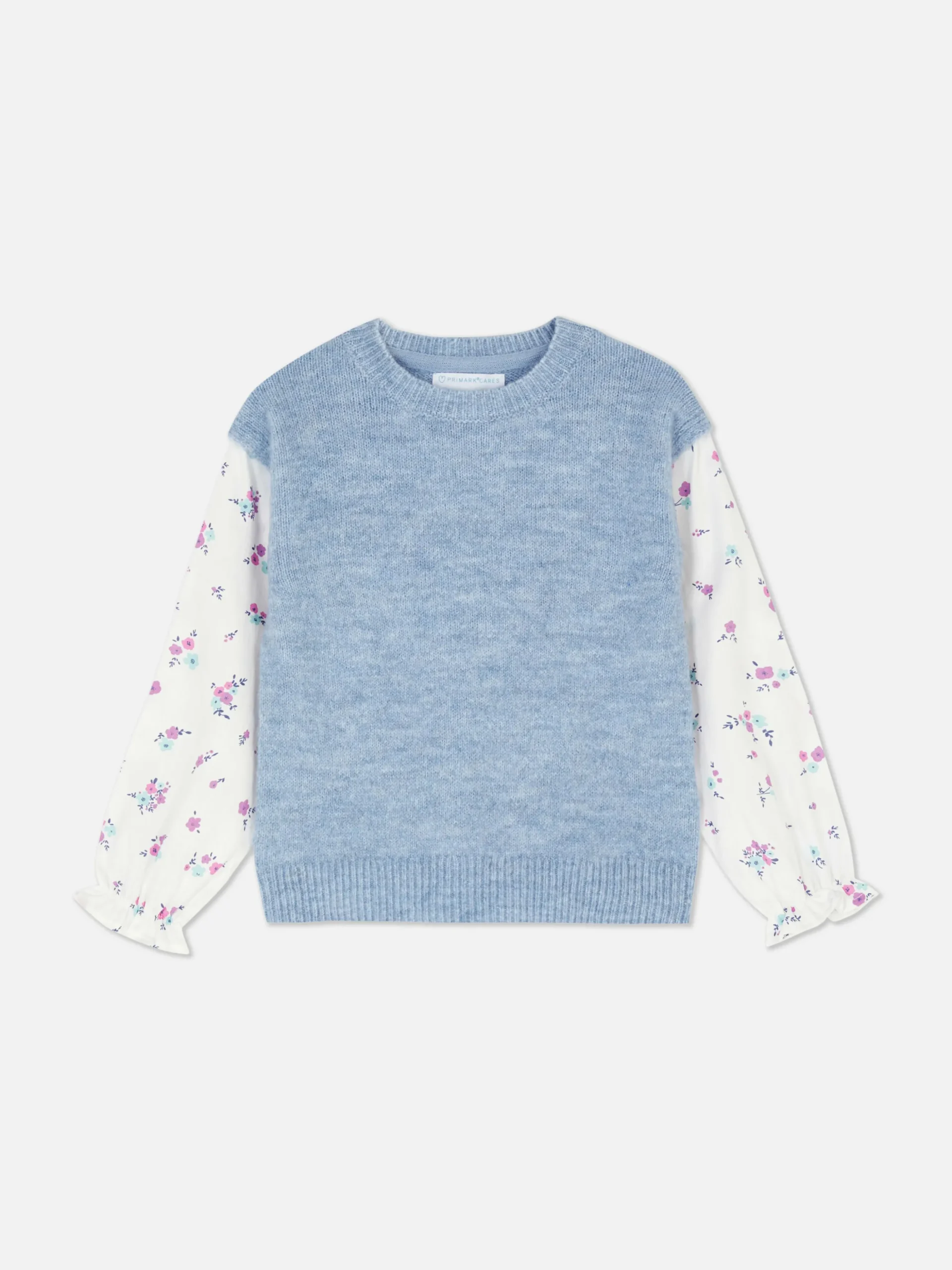Camisola Manga Contrastante
