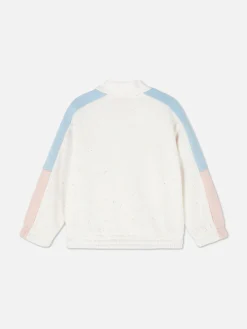 Camisola Meio Fecho Correr Bloco Cor