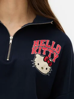 Camisola Meio Fecho Correr Hello Kitty
