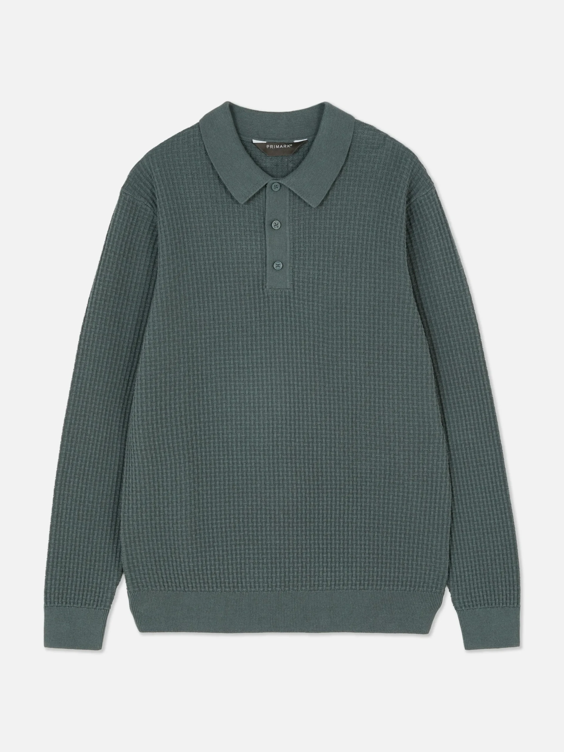Camisola Polo Texturada