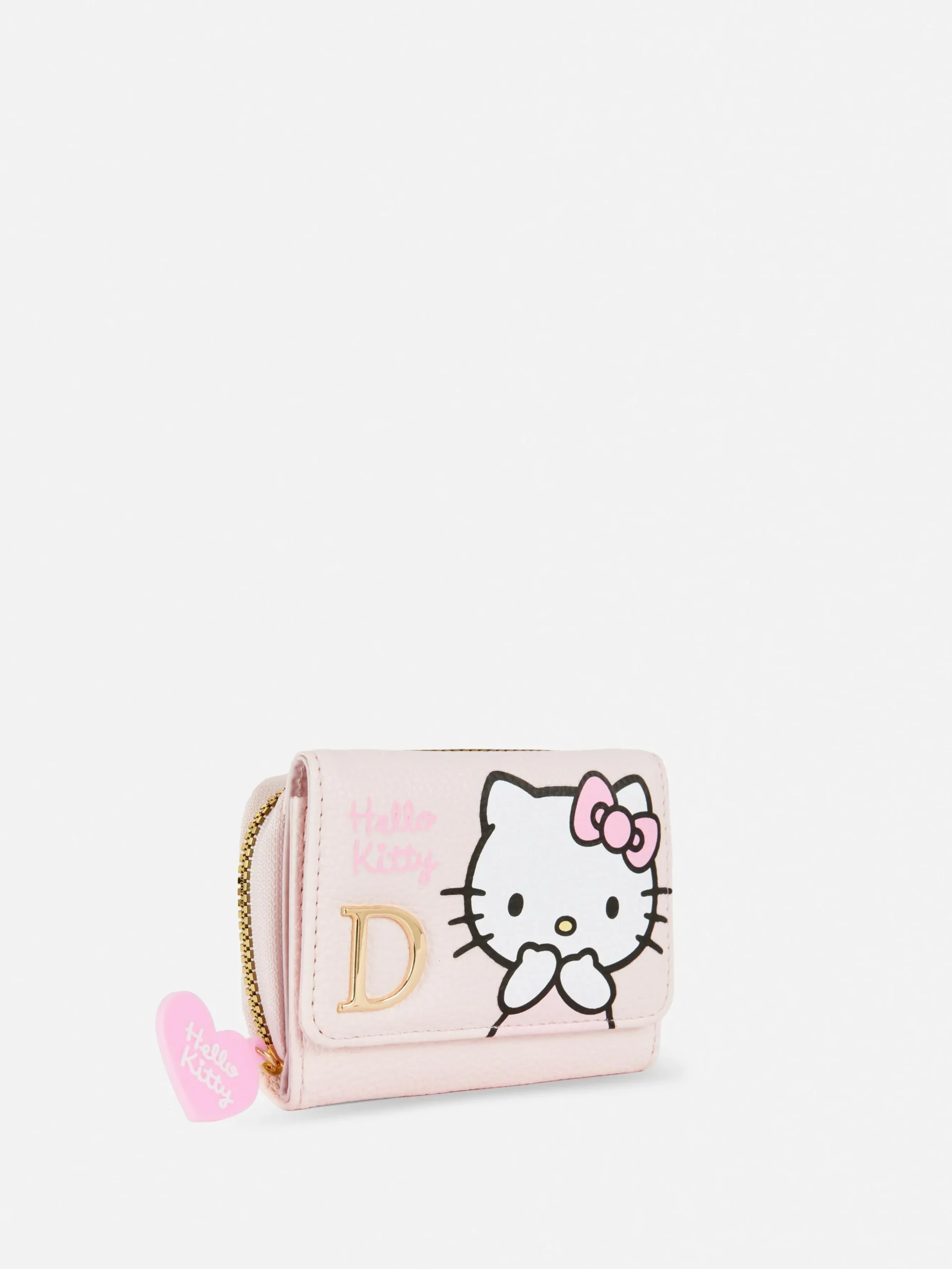 Carteira Fecho Correr Inicial Hello Kitty