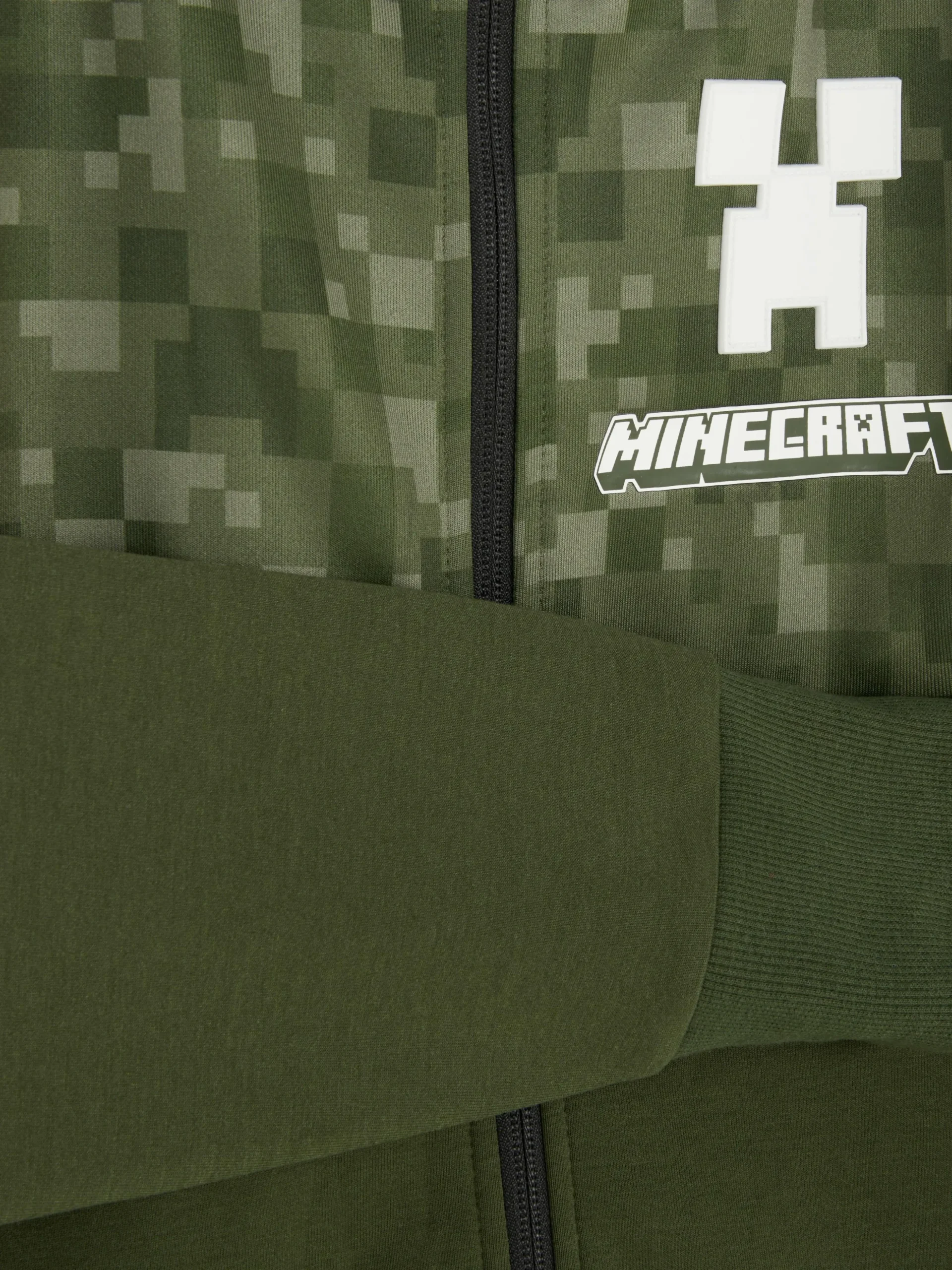 Casaco Capuz Fecho Minecraft