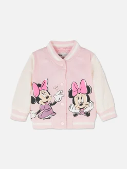 Casaco Estilo Universitário Disney Minnie