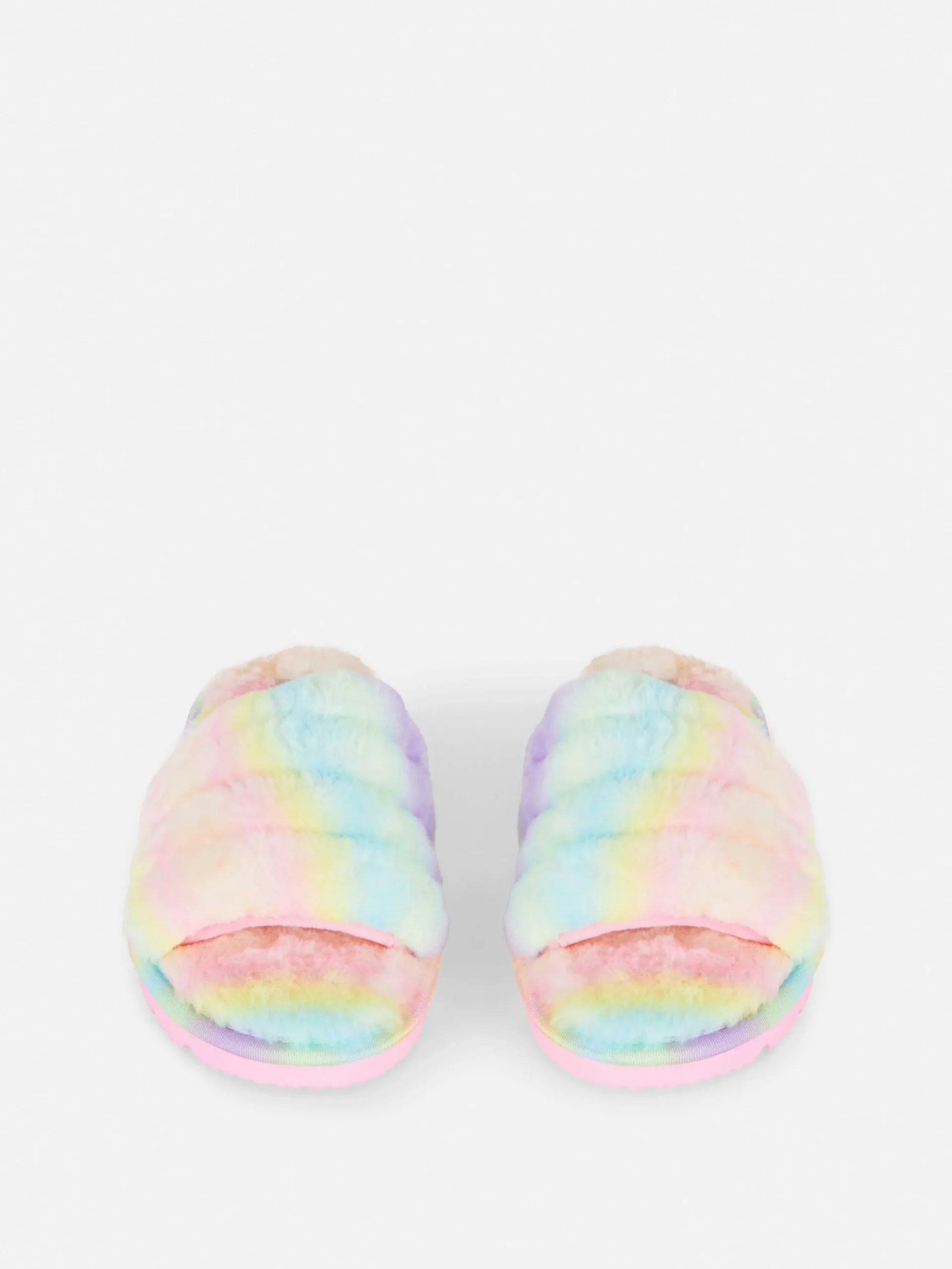 Chinelos Imitação Pelo Ombré