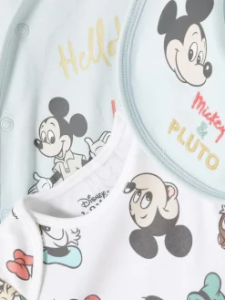 Conj 3 Peças Disney Mickey Mouse & Friends Recém-nascido