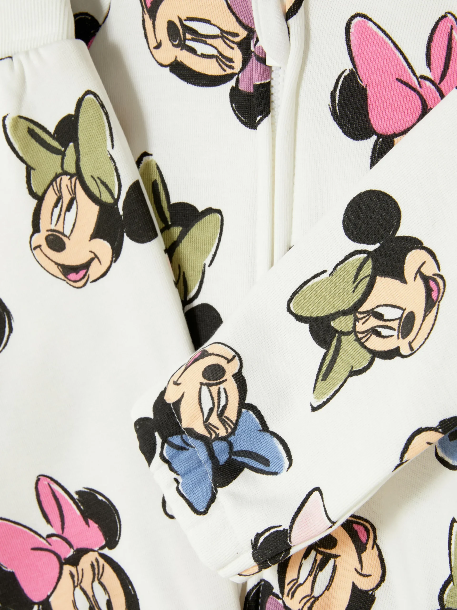 Conj Coord Casaco Capuz/calças Treino Disney Minnie