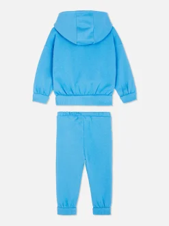Conjunto Camisola Capuz Calças Treino