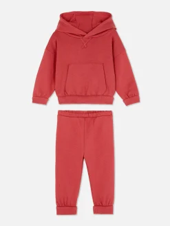 Conjunto Camisola Capuz Calças Treino