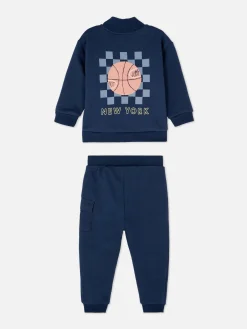 Conjunto Camisola/calças Treino Basquetebol