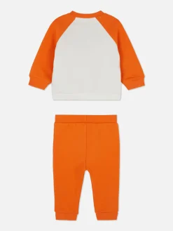 Conjunto Camisola/calças Treino Halloween Abóbora
