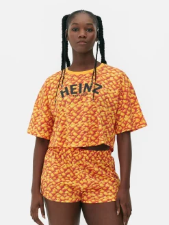 Conjunto Pijama Curto Gráfico Heinz Beans