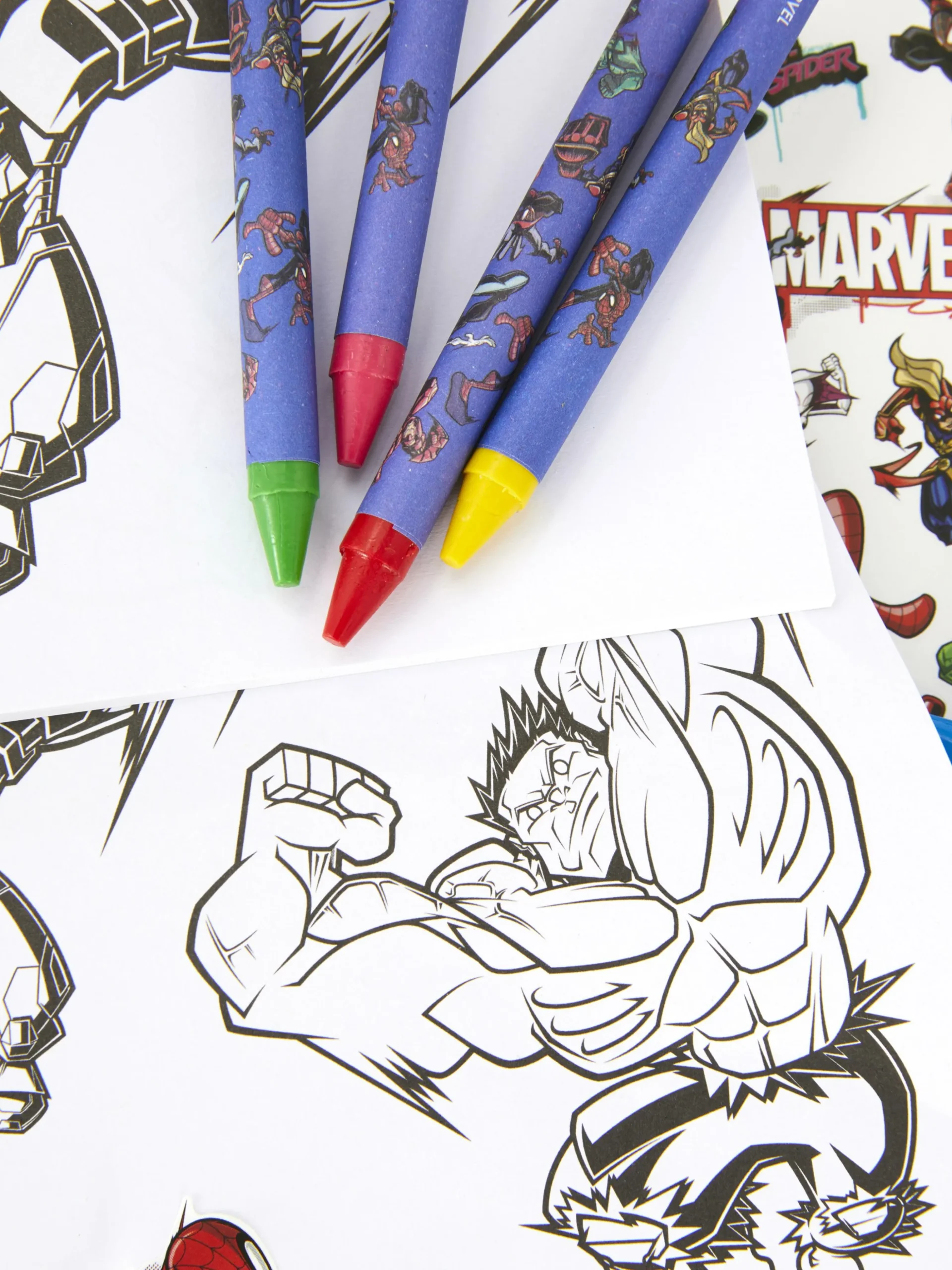 Conjunto Pinta Viagem Marvel Vingadores