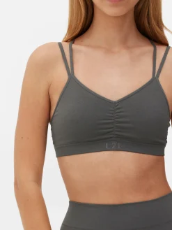 Conjunto Sutiã Bralette/calções S/ Costuras