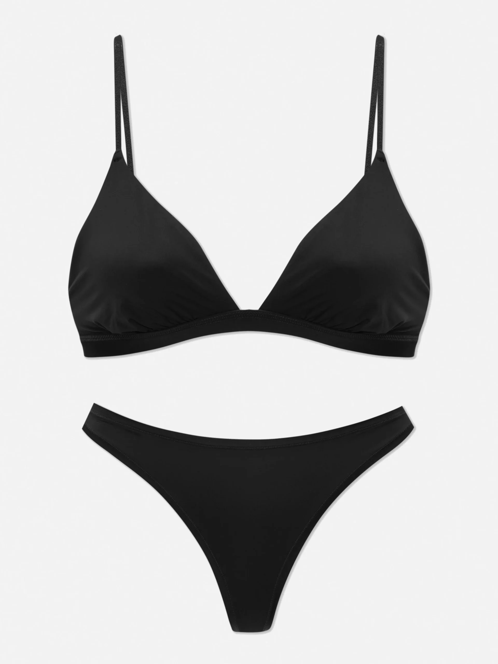 Conjunto Sutiã/tanga Triângulo Microfibra
