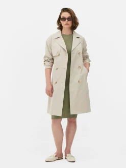Gabardina Assertoada Cinto