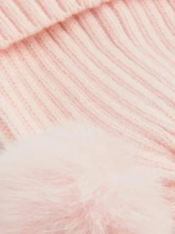 Gorro Malha Pompom