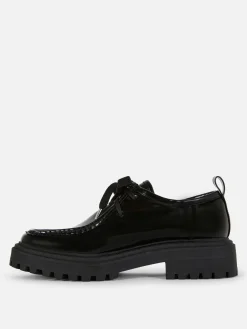 Loafers Atacadores Sola Grossa Rita Ora