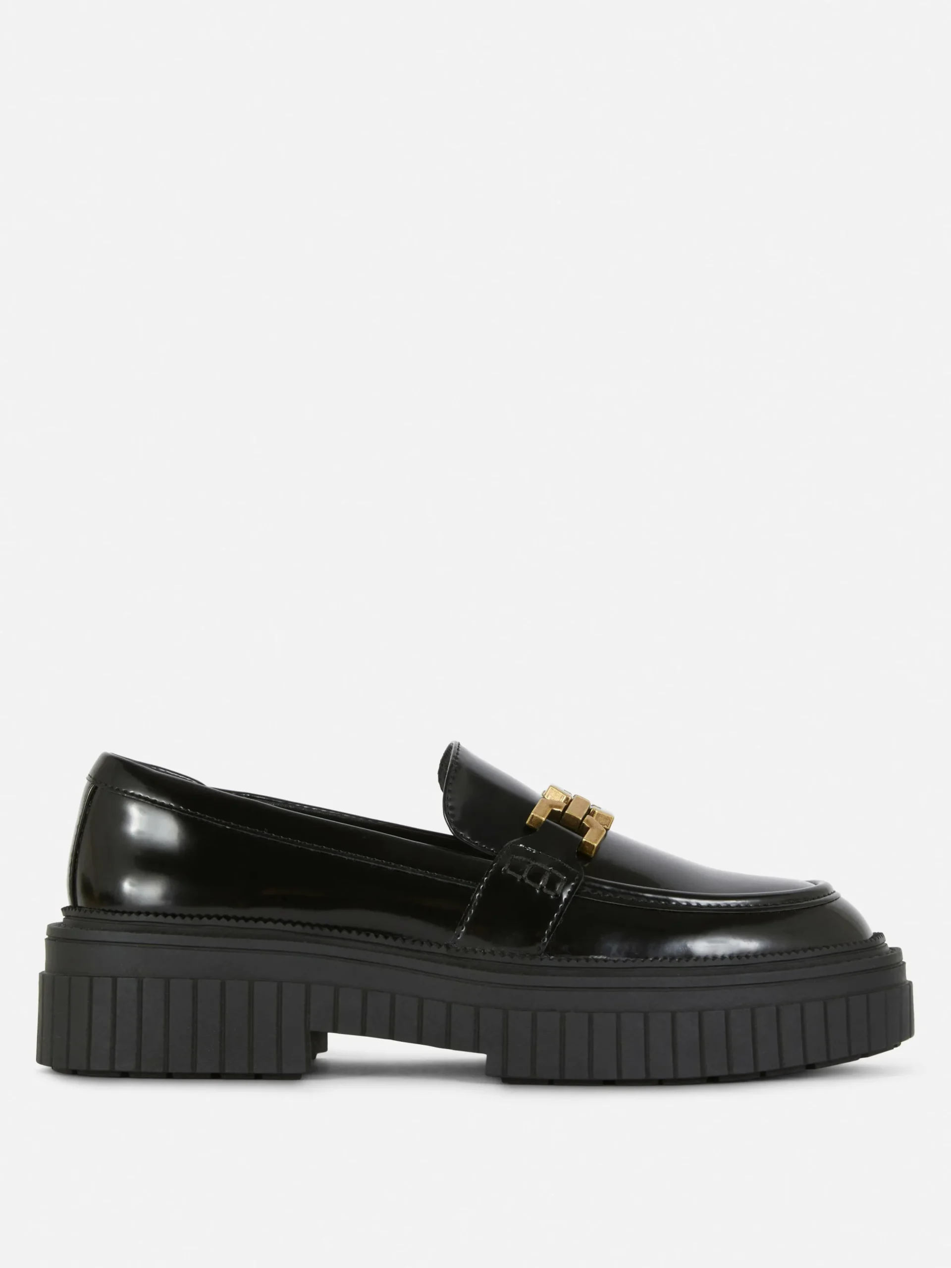 Loafers Sola Grossa Detalhe Corrente