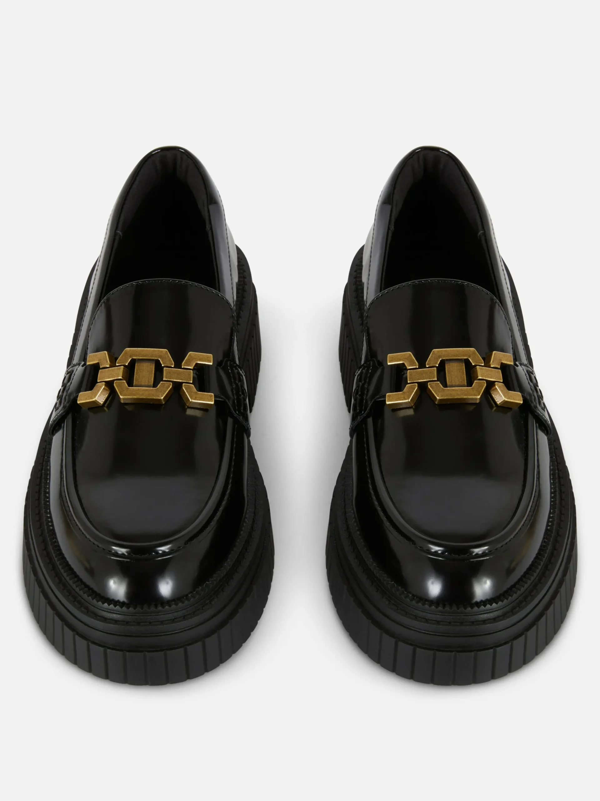 Loafers Sola Grossa Detalhe Corrente