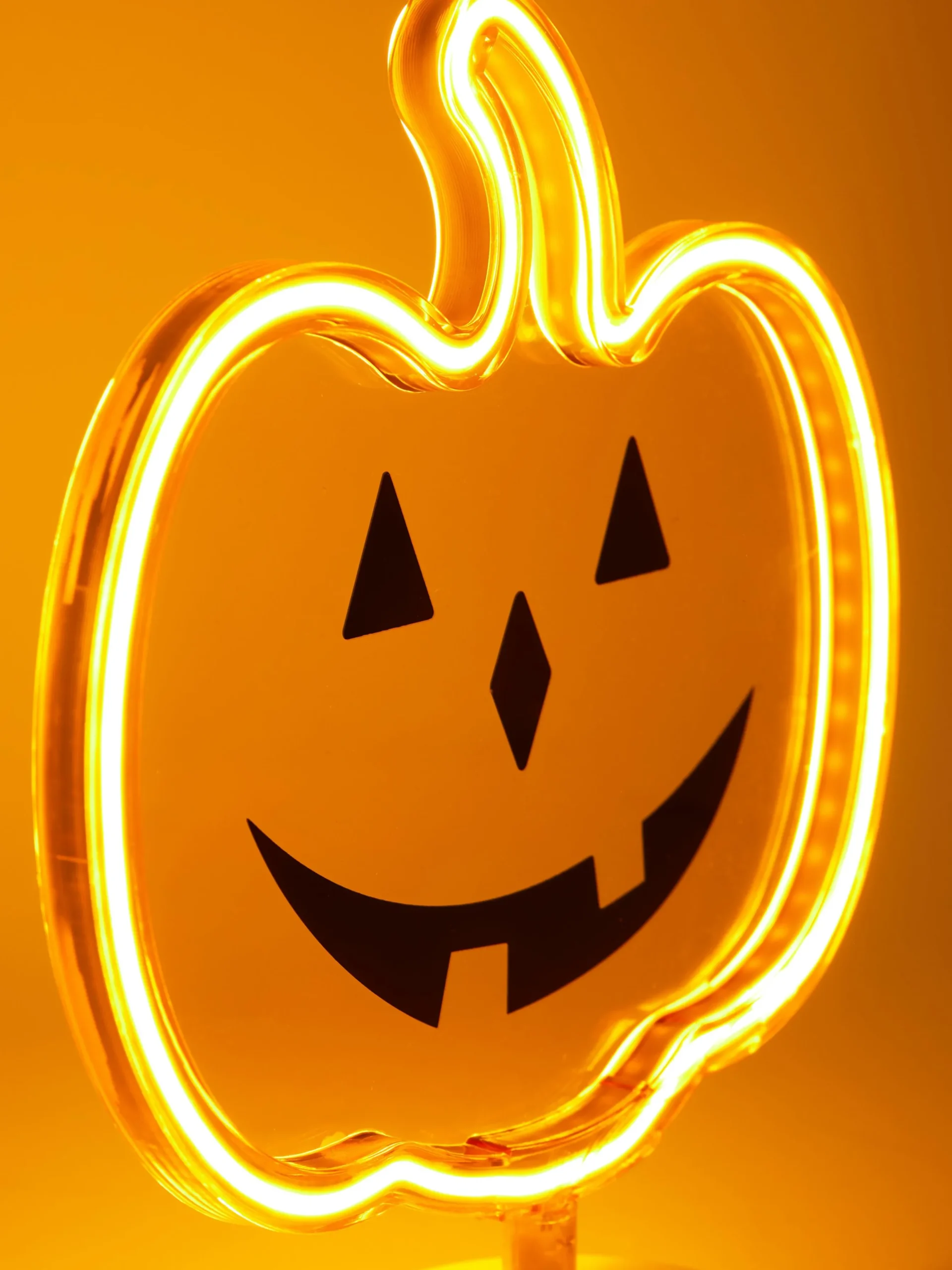 Luz LED Néon Abóbora Halloween