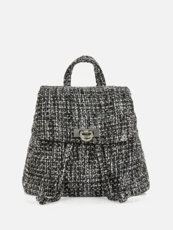 Mini Mochila Texturada Bouclé