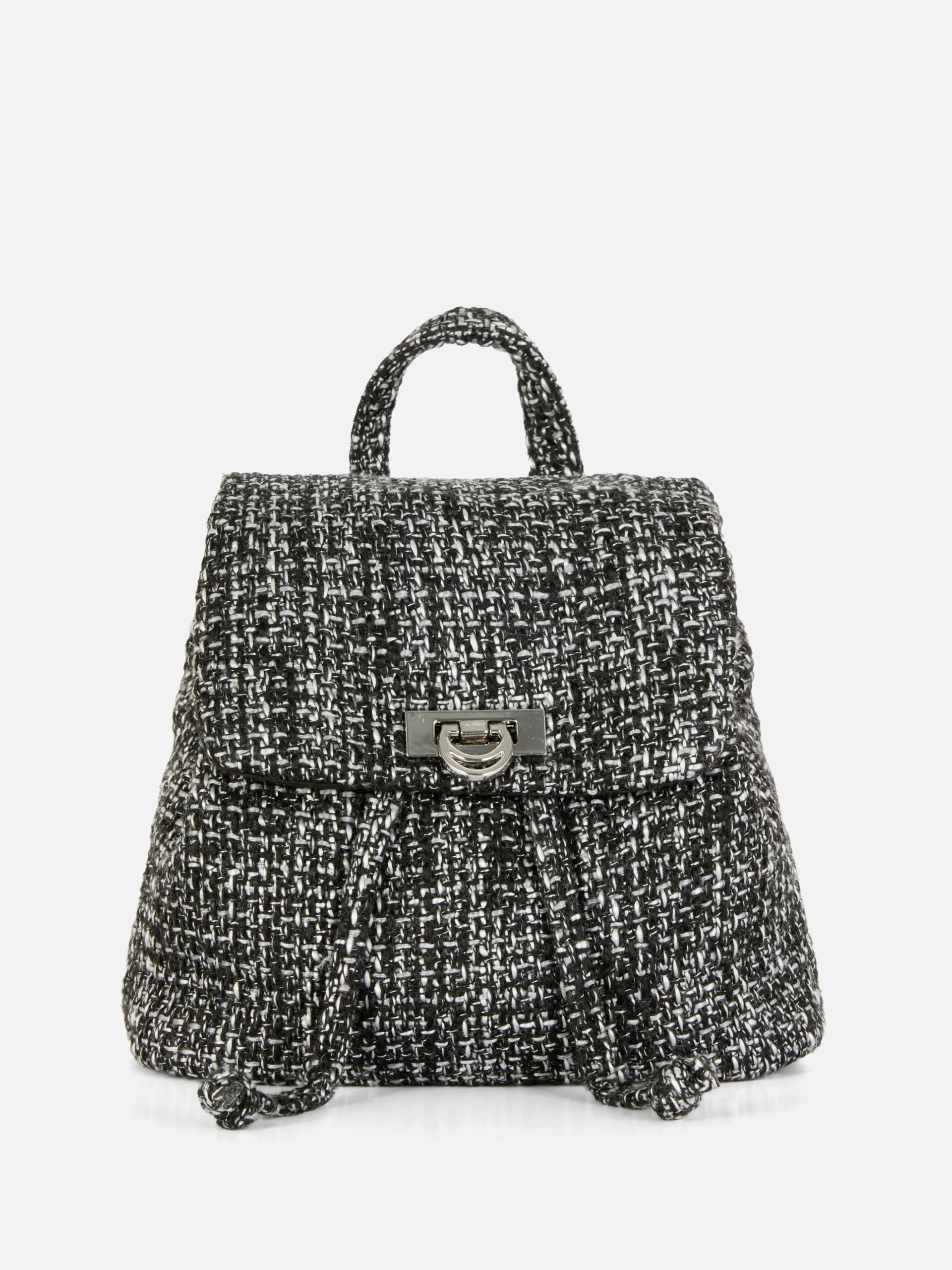 Mini Mochila Texturada Bouclé