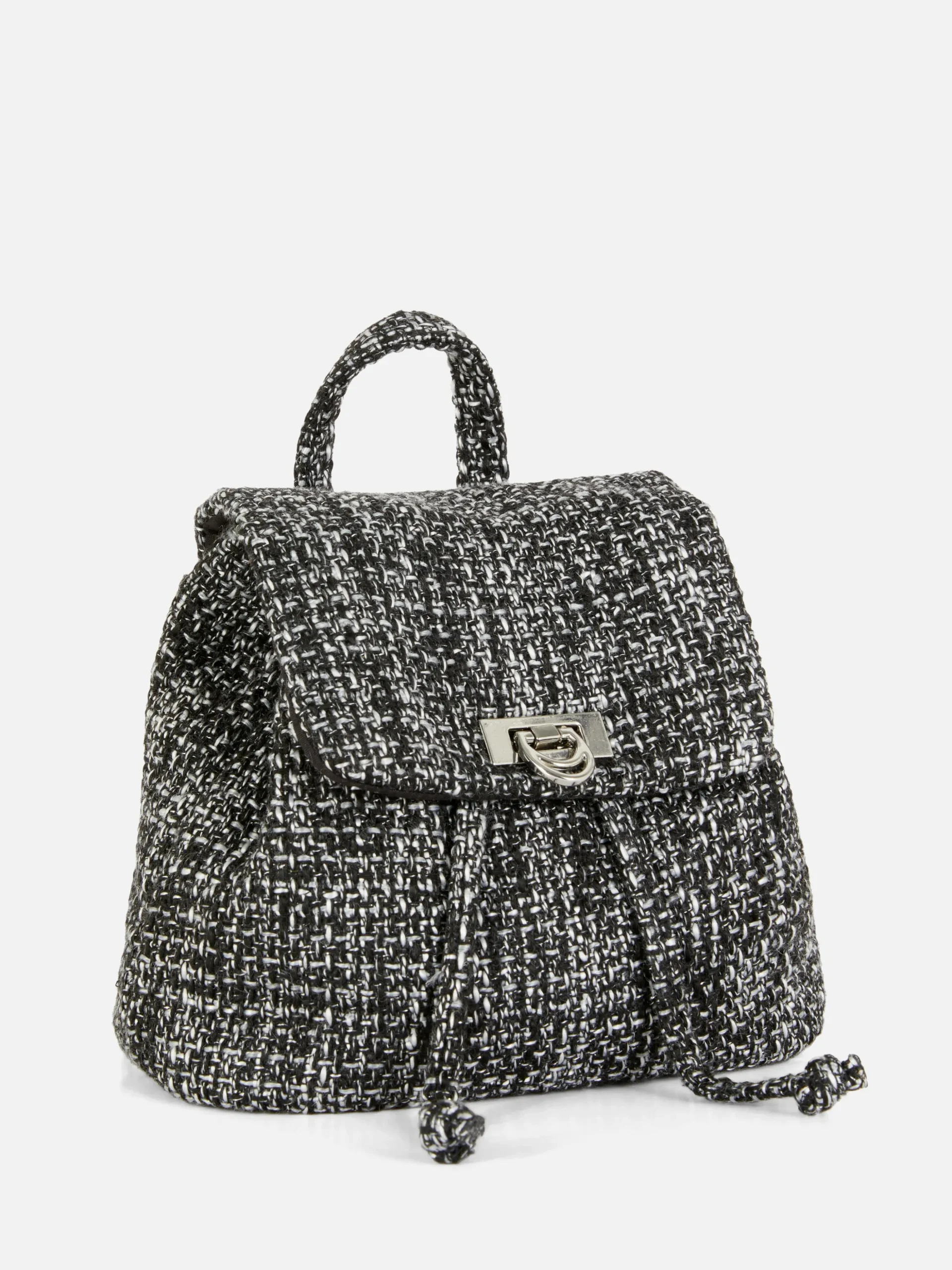 Mini Mochila Texturada Bouclé