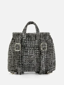 Mini Mochila Texturada Bouclé