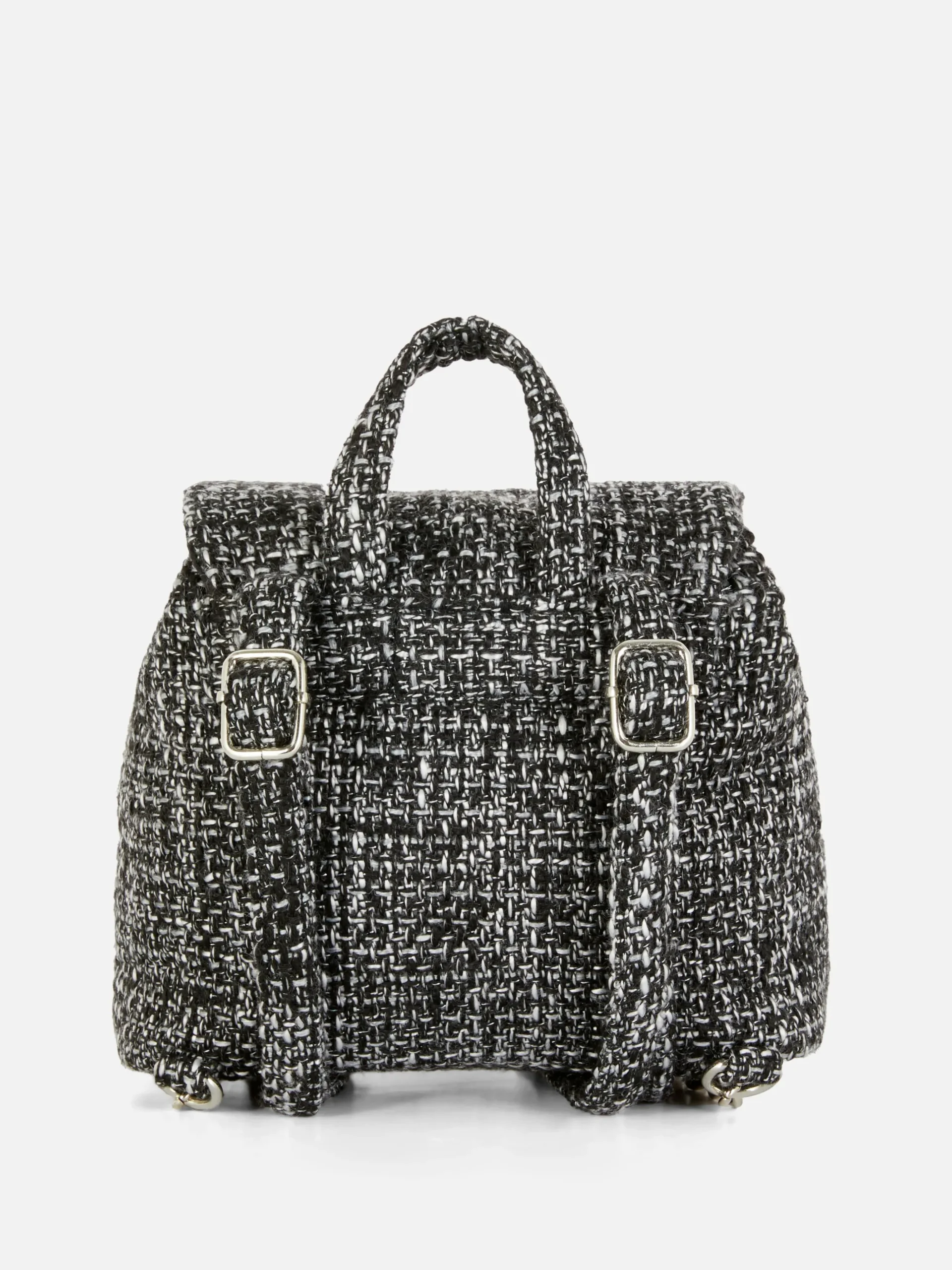 Mini Mochila Texturada Bouclé