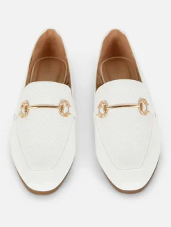 Mocassins Bridão Imitação Pele