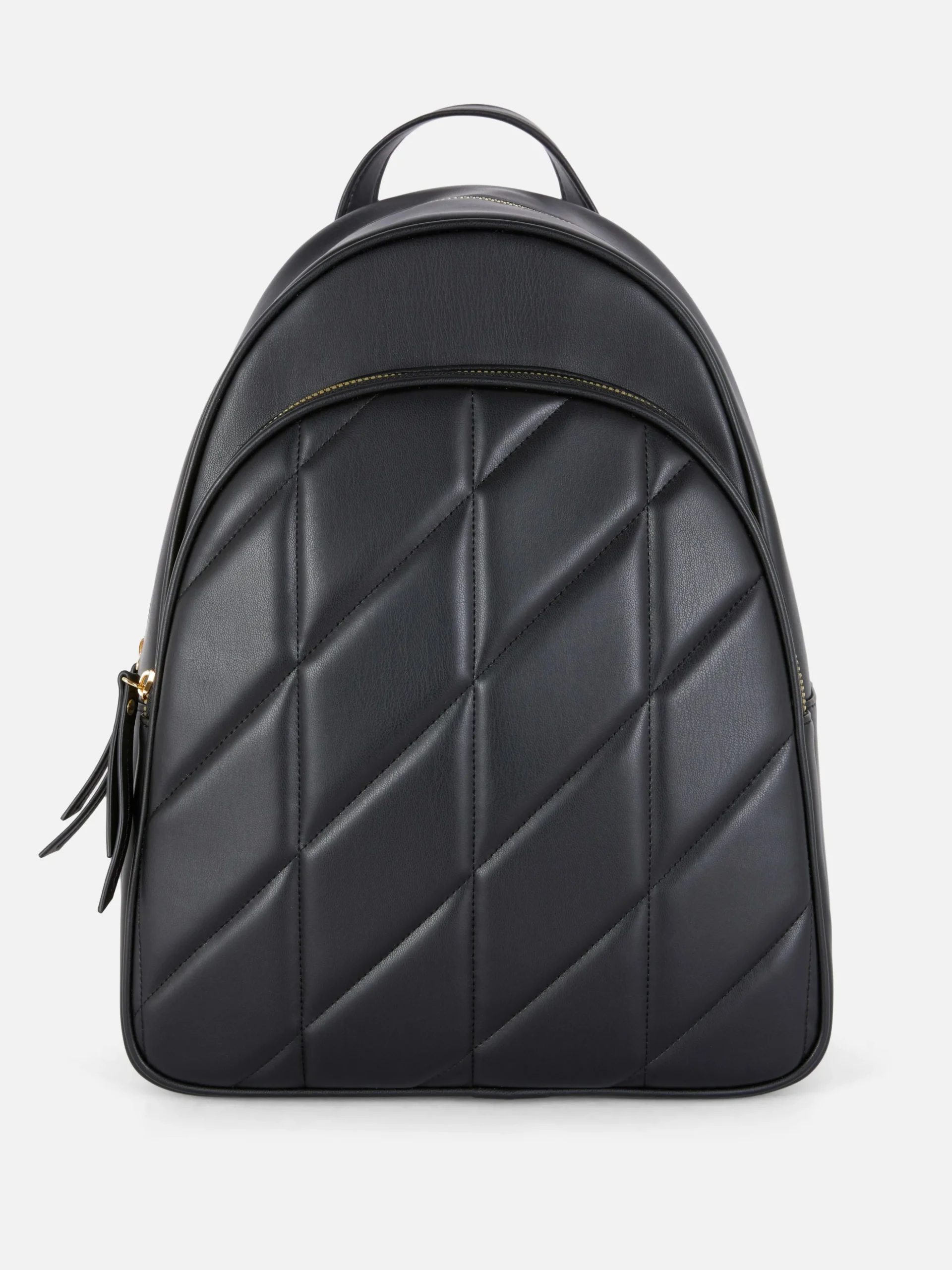 Mochila Acolchoada Imitação Pele