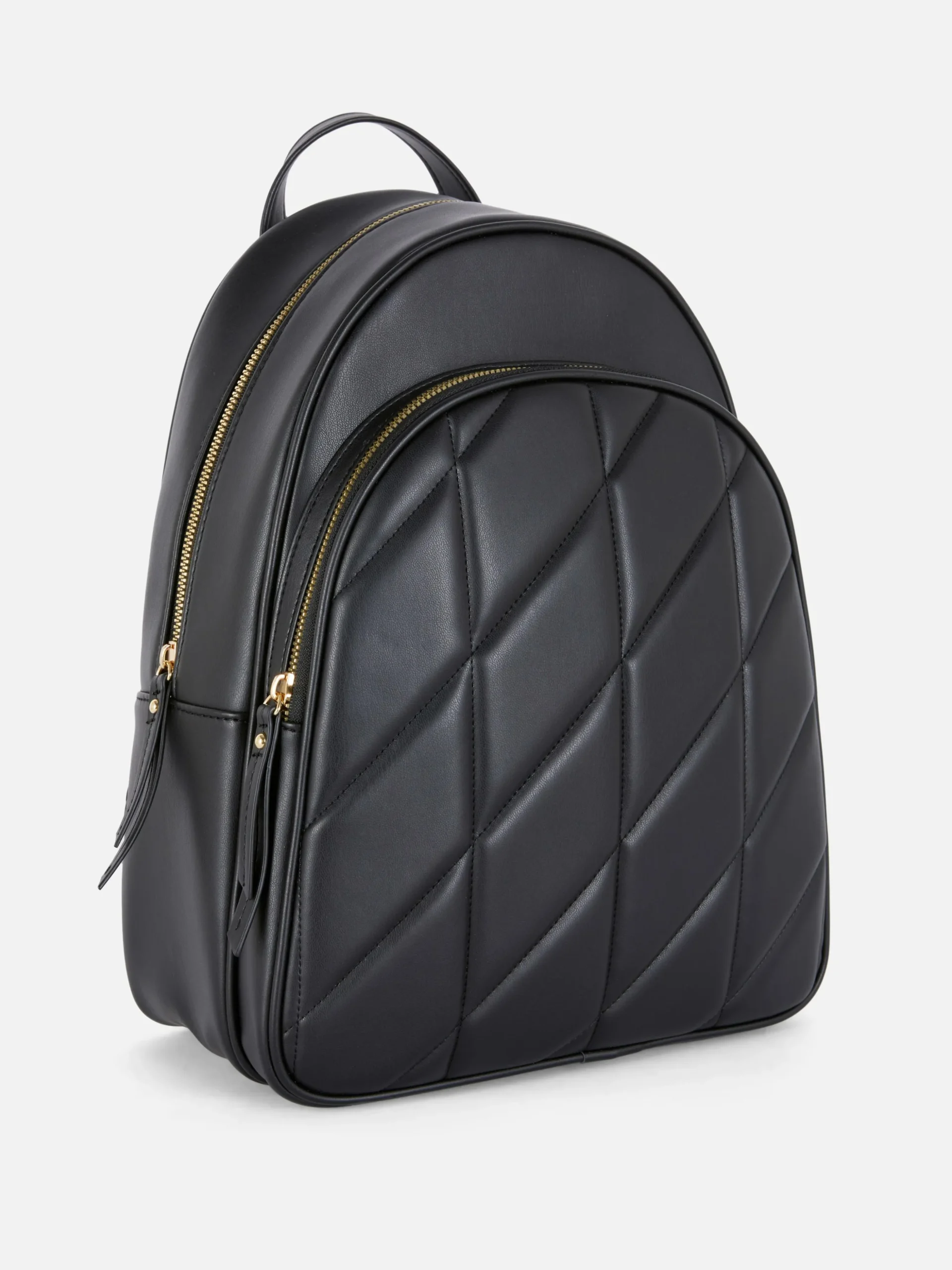 Mochila Acolchoada Imitação Pele