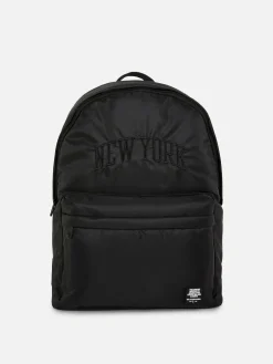 Mochila Bordado New York