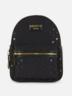 Mochila Monograma Disney Mickey Mouse Dourada