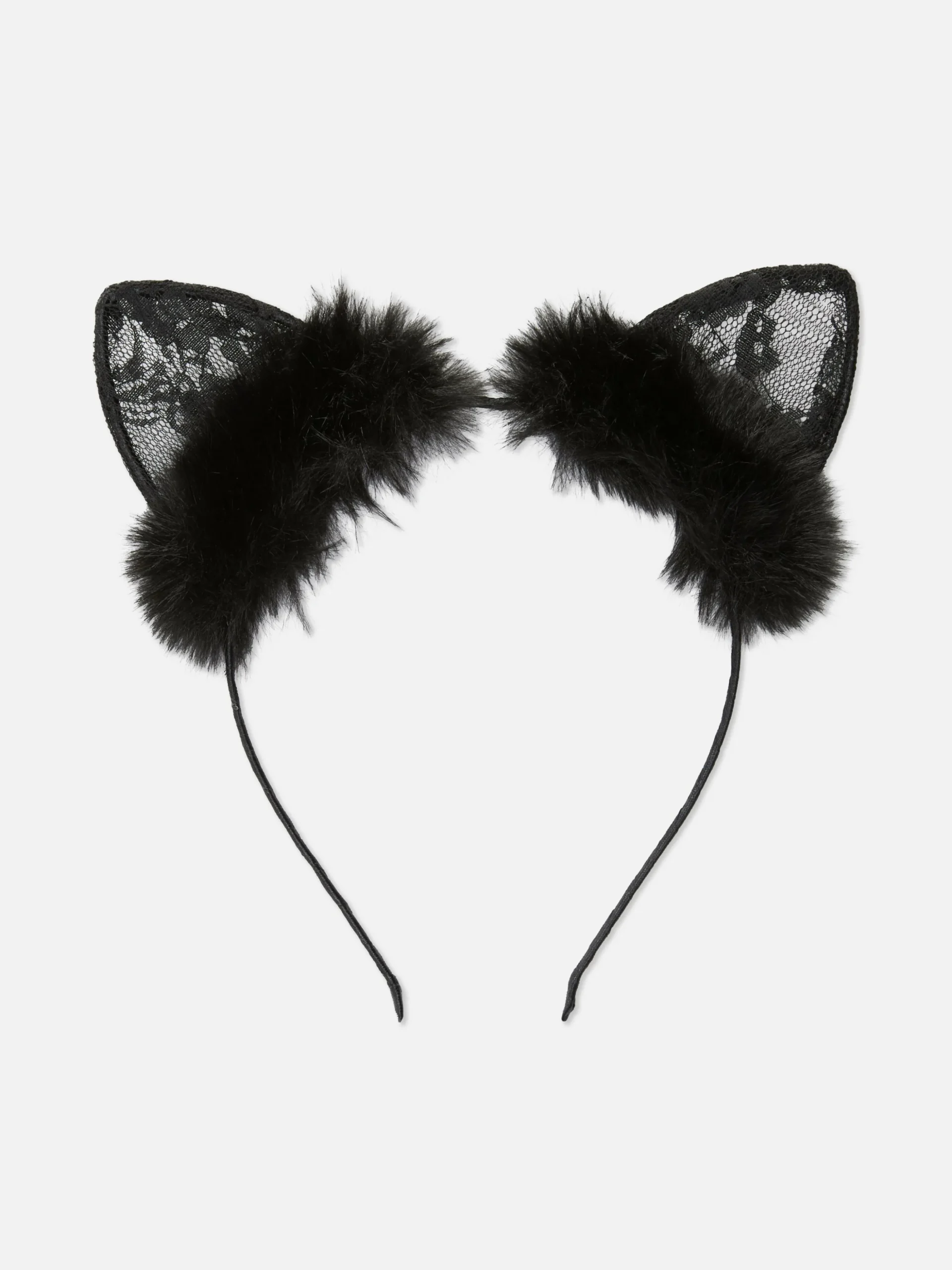 Orelhas Gato Renda Halloween