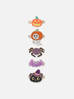 Pack 5 Anéis Luminescentes Halloween
