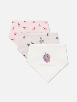 Pack 3 Babetes Bandana Gráficos Bagas
