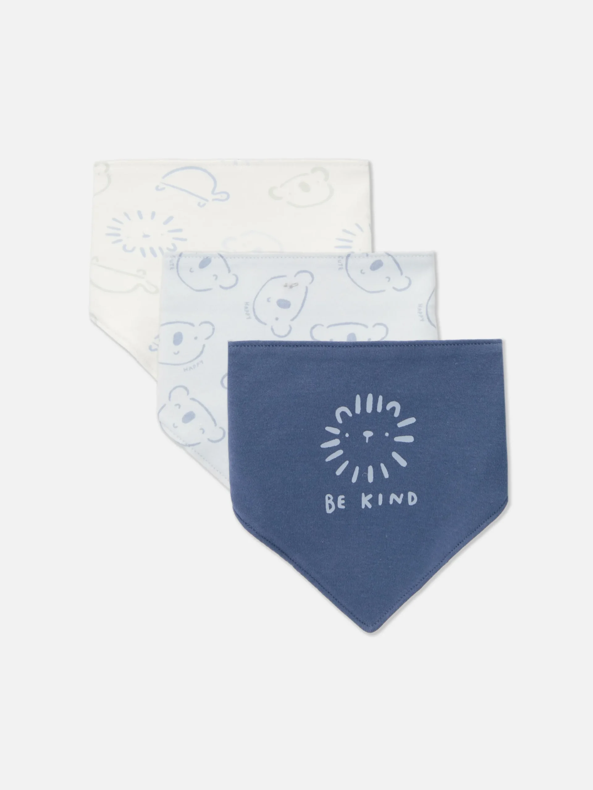 Pack 3 Babetes Bandana Gráficos Animal