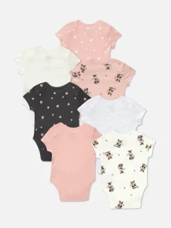 Pack 7 Bodies Estampados Disney Minnie