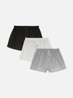 Pack 3 Boxers Básicos Xadrez