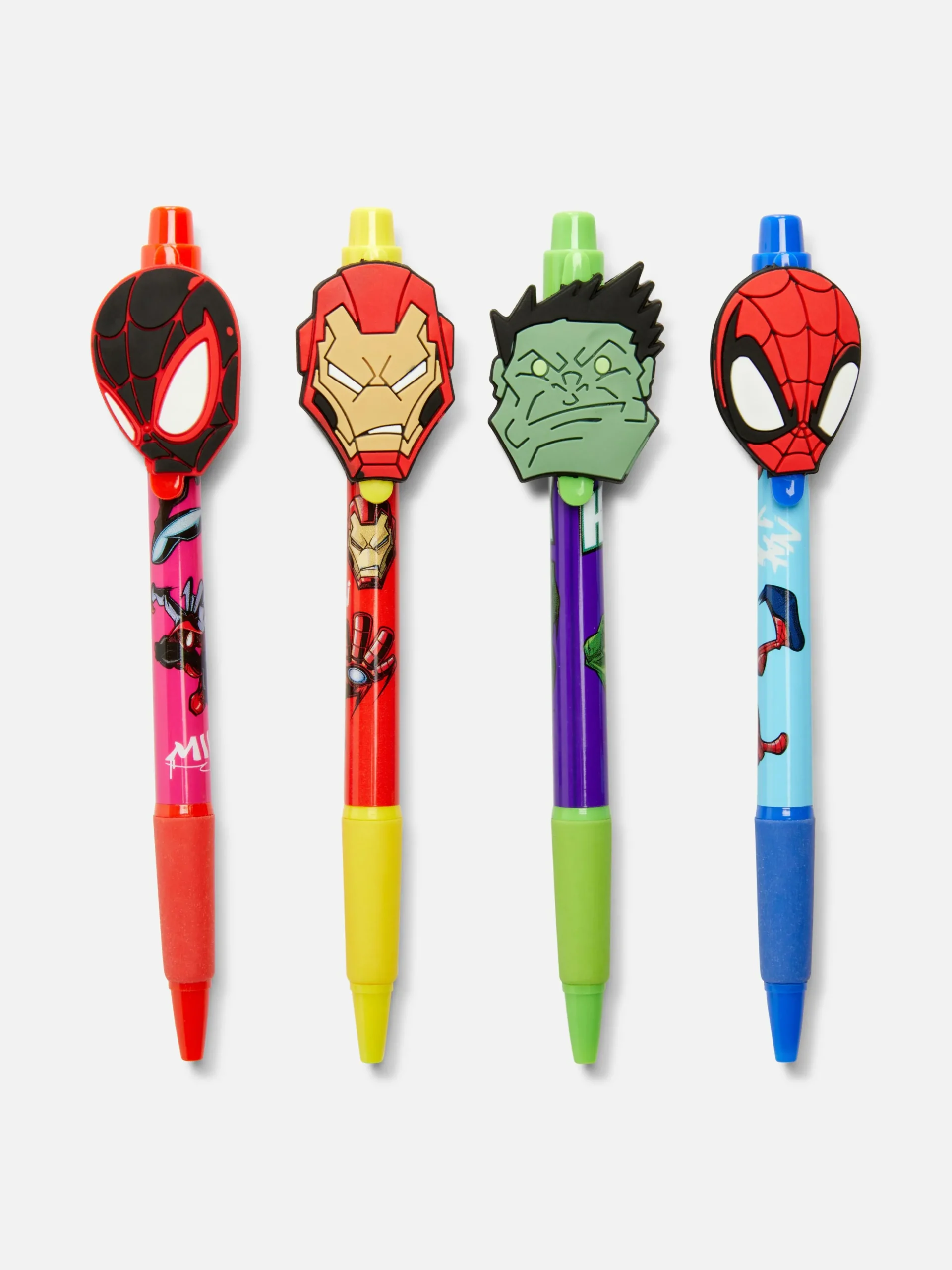 Pack 4 Canetas Marvel Vingadores