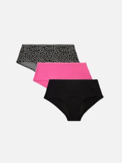 Pack 3 Cuecas Estilo Hipster Menstruais