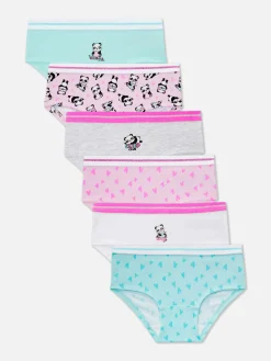 Pack 6 Cuecas Hipster Pandas