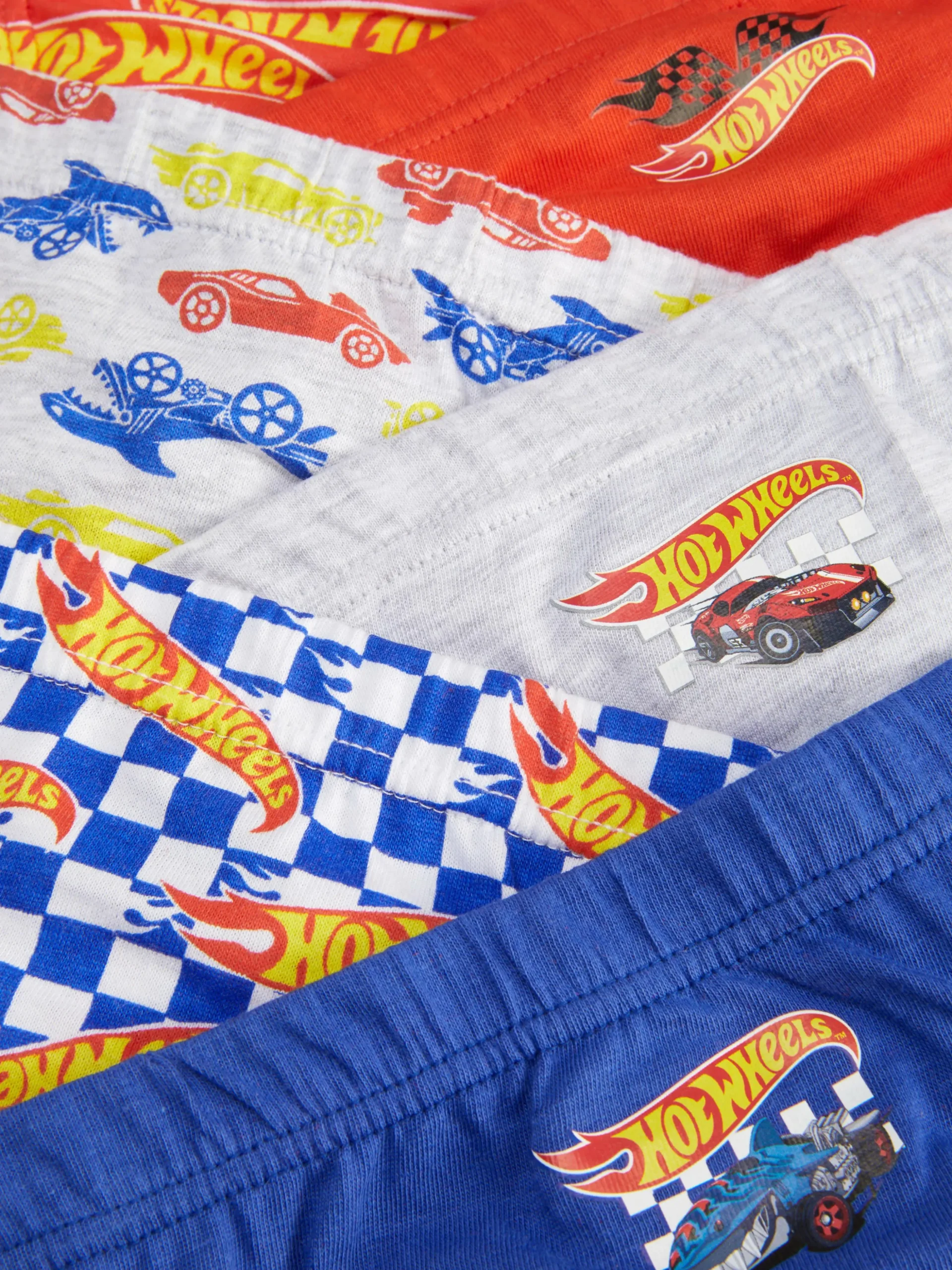 Pack 6 Cuecas Hot Wheels