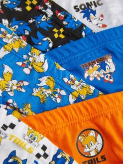 Pack 6 Cuecas Sonic The Hedgehog