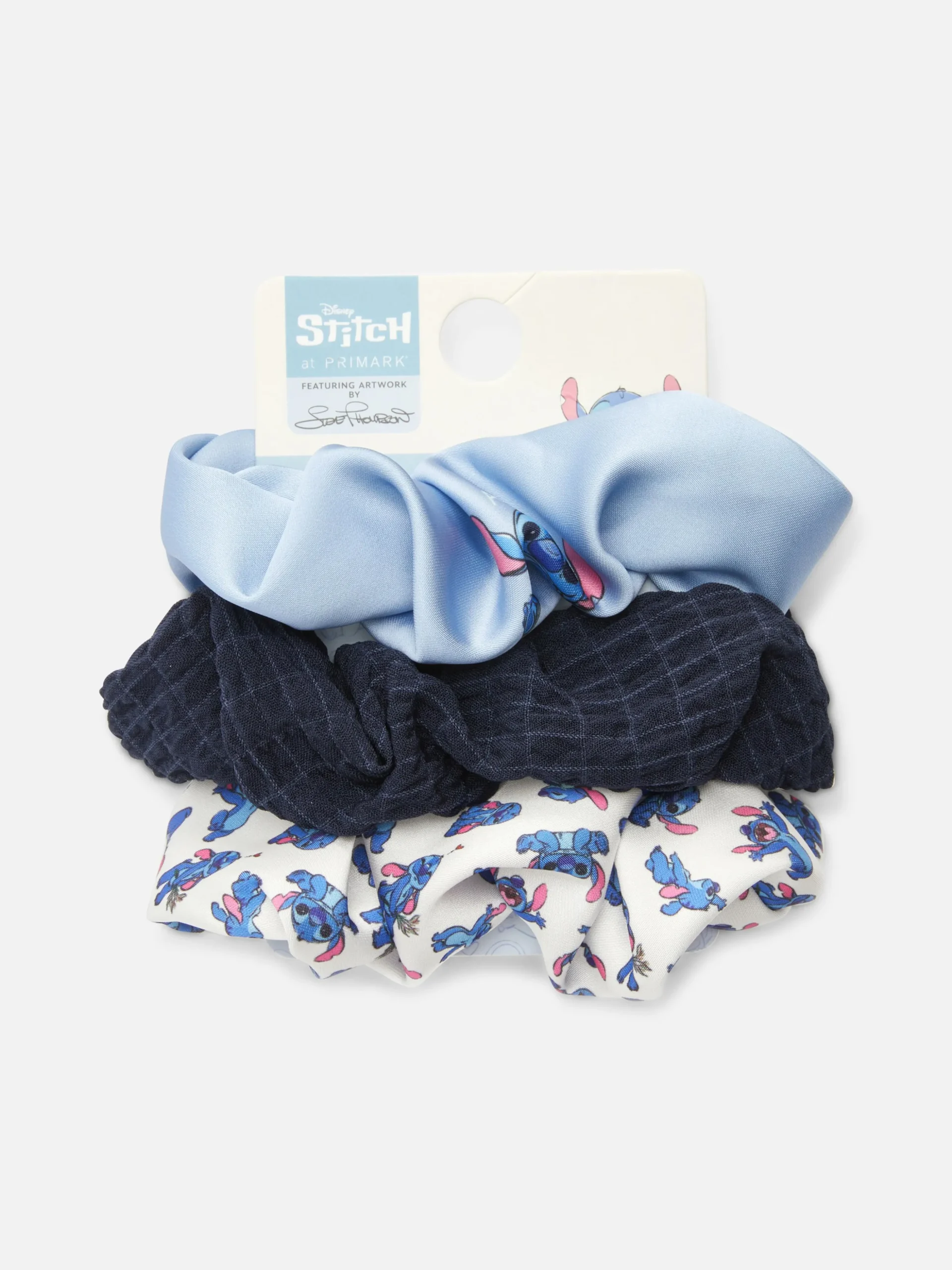 Pack 3 Elásticos Cabelo Disney Stitch