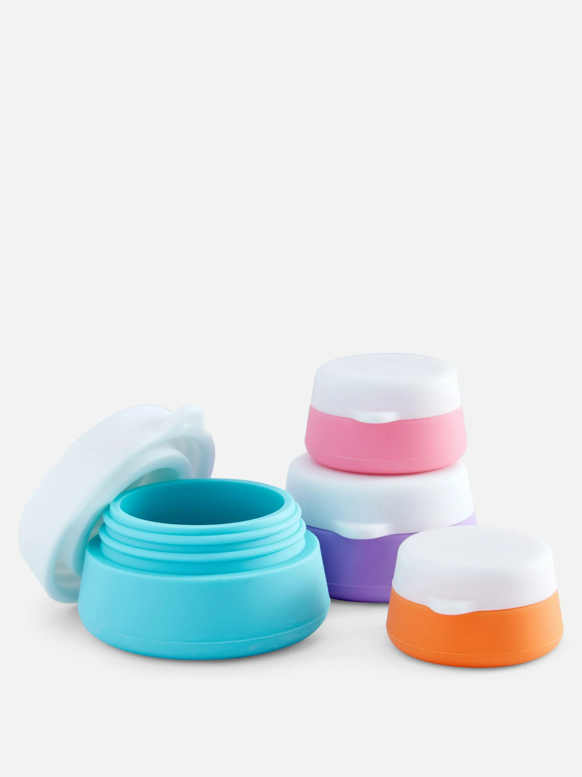 Pack 4 Frascos Viagem Silicone