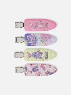 Pack 4 Ganchos Cabelo Sem Marcas Disney Stitch